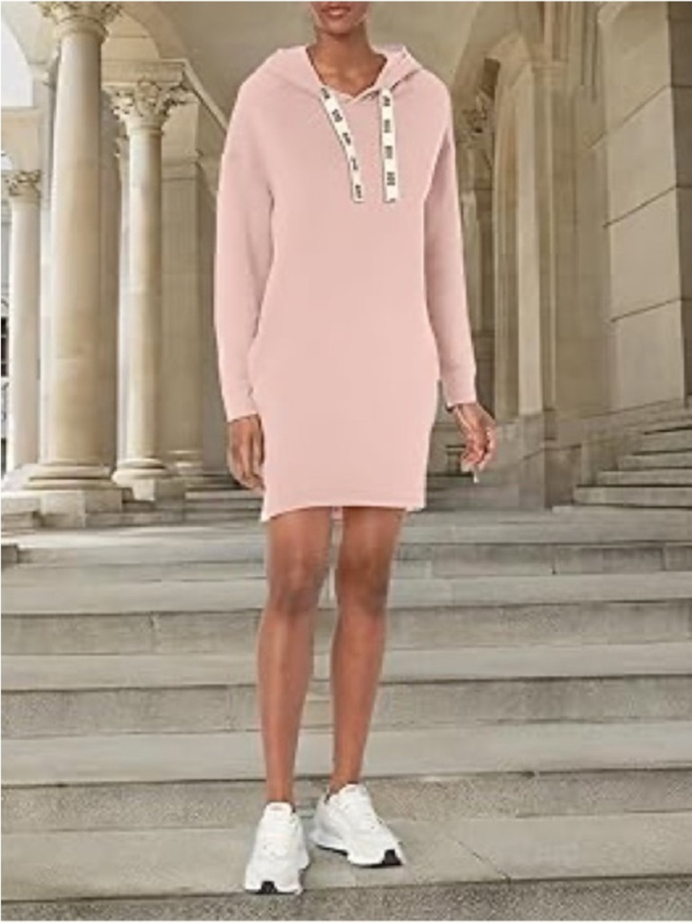 UGG Women's Tan Hoodie Dress - Picture 3 of 7